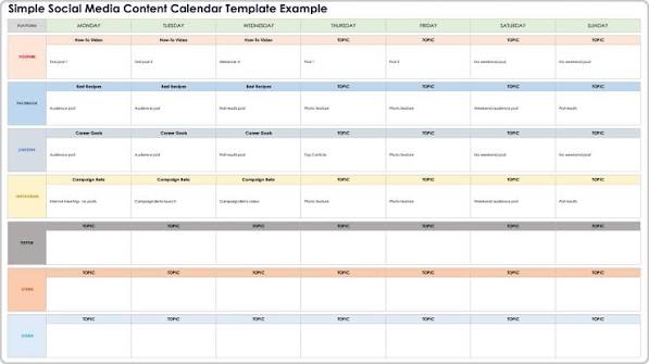 The Ultimate Free Social Media Content Calendar Template: Plan, Organize, and Track Your Posts Without Spending a Dime