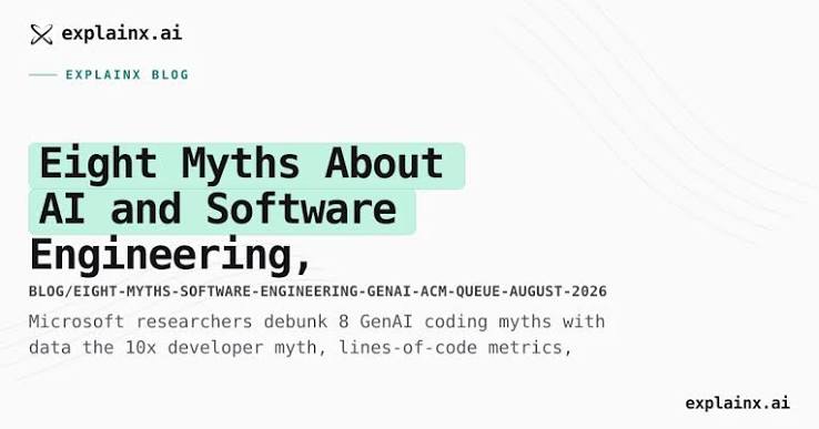 Eight Myths About AI Coding Tools: What Software Engineers Should Really Know