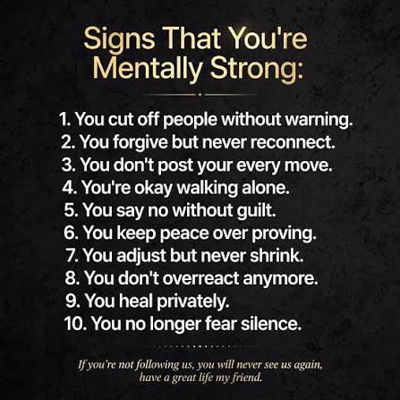 9 Signs You Are Mentally Stronger Than Most People